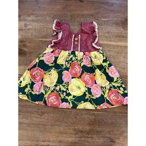 Widdle Me Girls‎ Toddler Floral Dress Size 3 T
